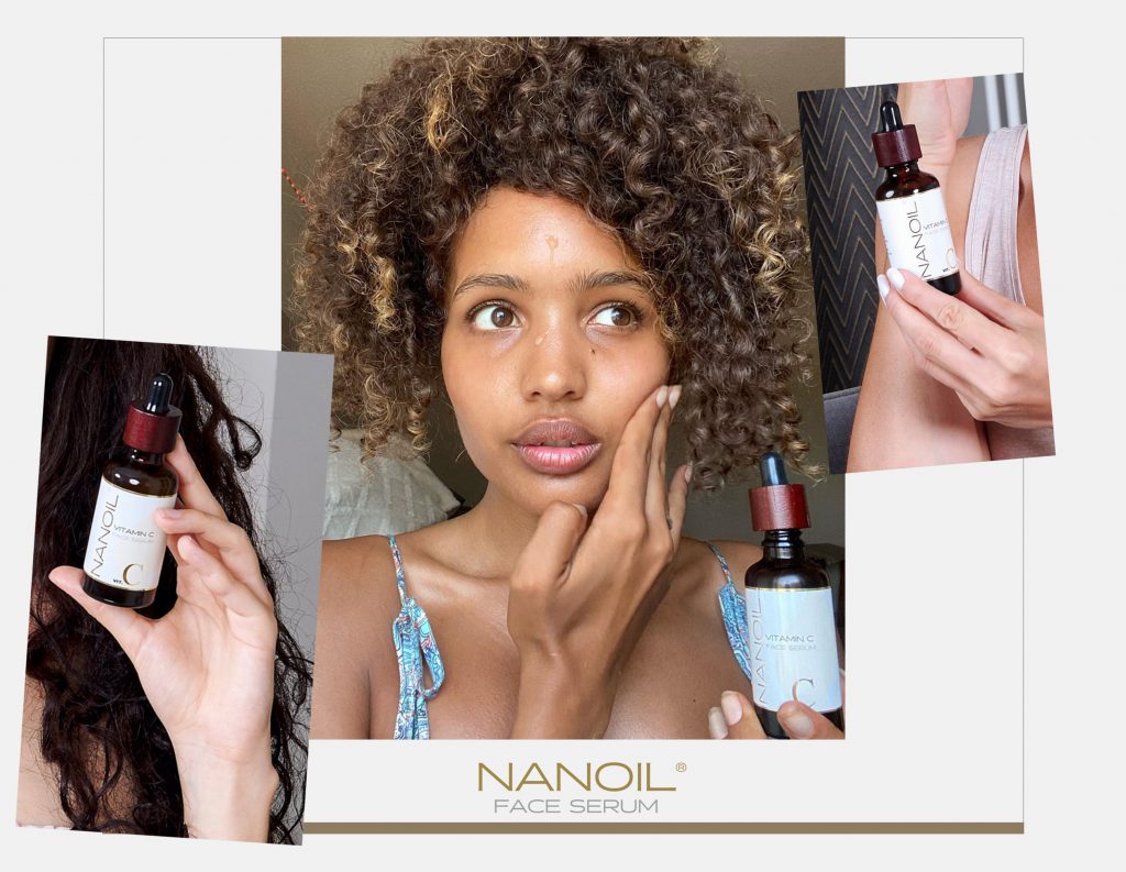 Nanoil recommended face serum with vitamin c