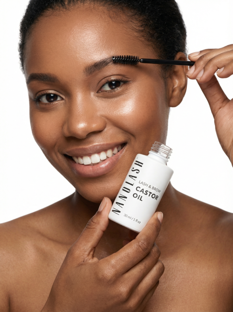 castor oil for eyebrows nanolash